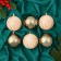 Set of balls plastic D-7.5 cm, 6 pcs "Frosty mild" Strohahs, mix