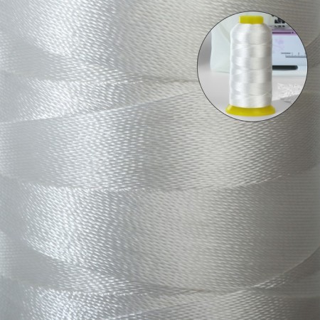 Shoe threads, 300d/3, 800 m, white color-1