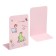 Book stands "Dino", 2 pieces, pink
