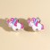 Clips set and ring "You are lovely" 7 x 9 cm