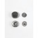 S-shaped buttons D15mm (nab 10pcs price for nab) stainless steel silver tr