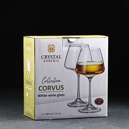 A set of glasses for white wine Corvus, 350 ml, 2 pcs-2