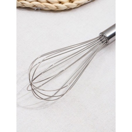 A whisk for whipping the share "Standard", 25 × 5.5 cm, silver color-2