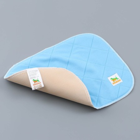 Single for animals reusable absorbent, 40 x 30 cm, blue-1