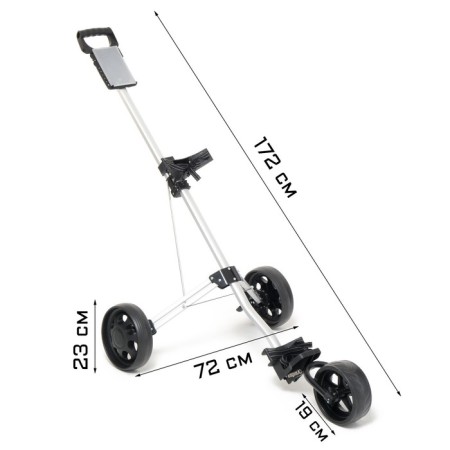 Tail for transporting bags for golf PGM, folding, aluminum-1