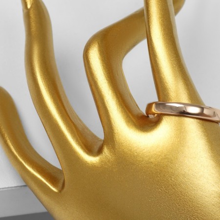 Stand for jewelry "Hand" 9.5 × 7 × 24, color gold-2