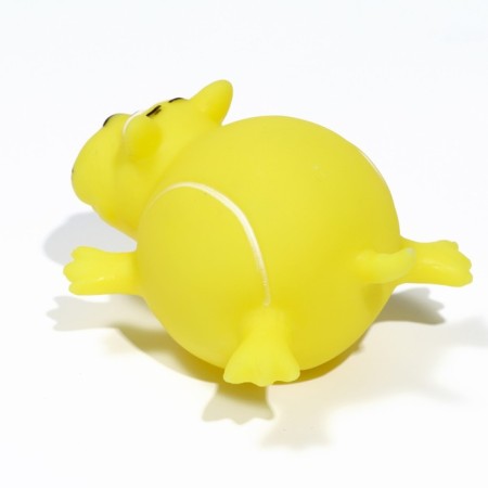 Brying toy "dog" for dogs, 10 cm, yellow-3