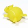 Brying toy "dog" for dogs, 10 cm, yellow