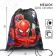 A bag for shoes 420 x 350 mm, spider-person (soft polyester, density 210d)