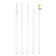 Street Flagste with flag, 7.5 m, d-5 cm, flag 90 x 150 cm