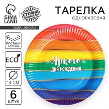 Disposable paper plate 
