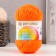 Yarn "Children's novelty" 100% acrylic 200m/50g (284-orange)