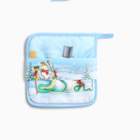 Kit kitchen Christmas tree: stand 15*15 cm, take 17*17cm-4