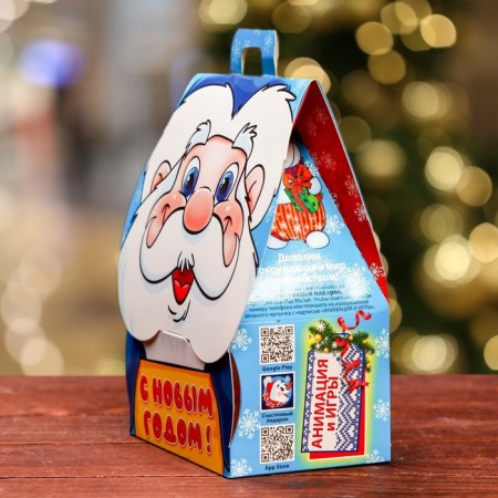 Gift box "Dedushkino Happiness" 12 x 8.5 x 17.5 cm-2