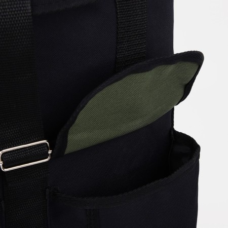 Tourist backpack, 55 liters, cord department, 4 outer pockets, ZFTS, black color-6