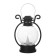 Nightlight "Candle in the flashlight" 3xlr1130 Black 8x8x12 cm Risalux