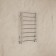 Terminus water heated towel rail "Standard" P8, 500x800 mm, lower connection, chromium