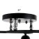 Chandelier 1695/3 E27 40W Black 43x43x2.5 cm Bayerlux