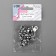 Magnetic, installation buttons, d = 10 mm, 10 pcs, silver color