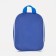Cosmetic bag with a handle, blue color