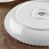Porcelain dining porcelain Magistro "Tandy", d = 20.5 cm, white color