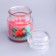 Candle in the bank Aromatic "Ripe Strawberry" 6x8.5cm