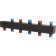 Distributive collector Rommer RDG-0016-004034, 1 "x1 1/4", 3 (4) circuit, steel