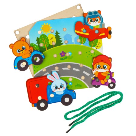 Wooden toy-Schnubovka "Transport"-3