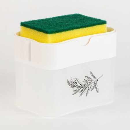 Doster for liquid soap "Sweet Home", white, 12 x 10.5 cm.-2