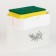 Doster for liquid soap "Sweet Home", white, 12 x 10.5 cm.