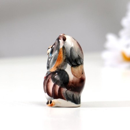 Souvenir "Owl cartoon", gzhel color-3