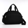 Sports bag with lightning, external pocket, long belt, black color