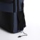 Male backpack on lightning, 3 outer pockets, a USB connector, a suitcase mount, blue color