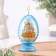 Figure candle Small "Easter egg with the temple", 5.5x9 cm, 95 gr mix