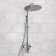 The shower system wasserkraft a166.117.137.087.ch, tropical shower, shower, chrome
