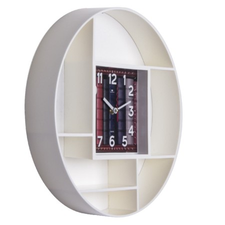 Watching interior "Mansa", silent, dial d-35 cm, 35 x 35 cm, white, aa