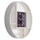 Watching interior "Mansa", silent, dial d-35 cm, 35 x 35 cm, white, aa