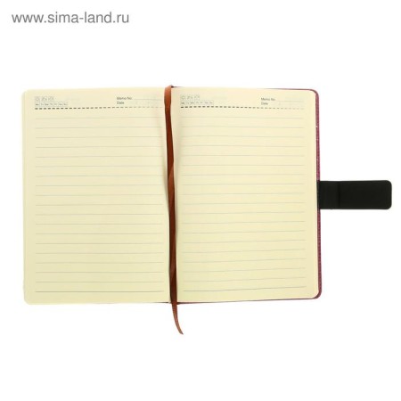 Organizer A5, with a header, 120 sheets in a ruler, PVC cover, mix-5