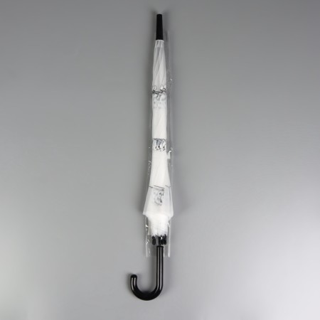 Umbrella - semi -automatic cane, 8 spokes, r = 47/54 cm, d = 108 cm, color mix-4