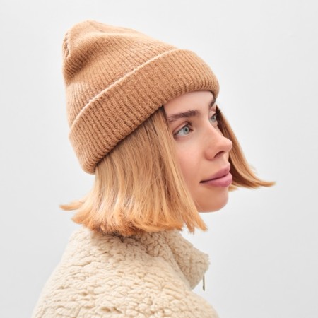 Women's hat minku, beige color, rr 56-58-2