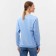 Female sweatshirt, blue color, size 52
