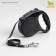 Ergonomic roulette, 5 m, up to 15 kg, black