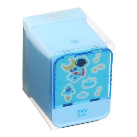 Electric sharpener (batteries are not included) operates from 2-x AA batteries, mix-6