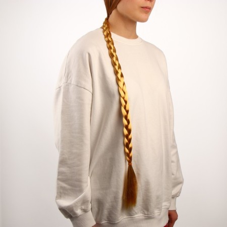 Gum braid 66 cm, color golden blond-1