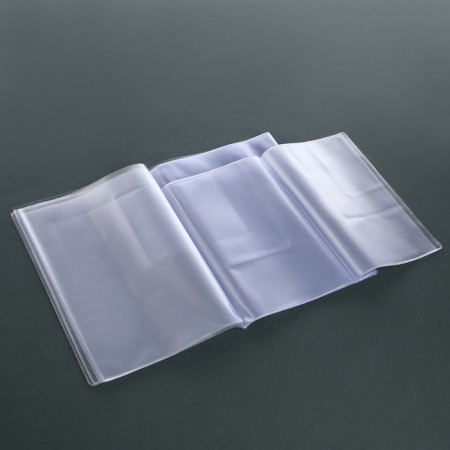 PVC liner (A5) for family documents, 2 sets, transparent color-4