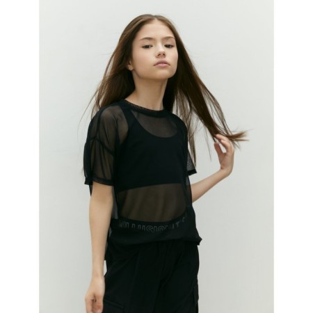 T -shirt Children's Amarobaby Net, height 128 cm, black color-9