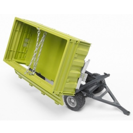 Fliegl trailer, with three body tilt options and a removable top-3