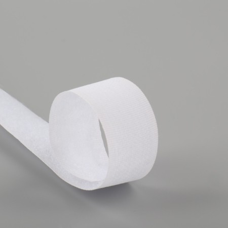Velcro "loop", 20 mm × 25 ± 1 m, white color-5