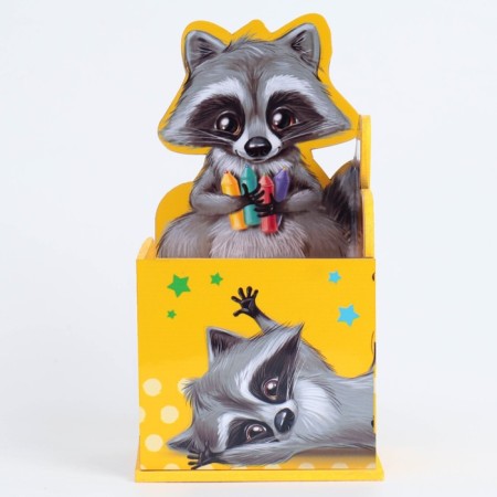 Organizer for the office "Raccoon"-2