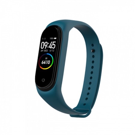 Fitness Bracelet Maxvi SB-01, IP65, alerts, an alarm clock, stepomer, blue